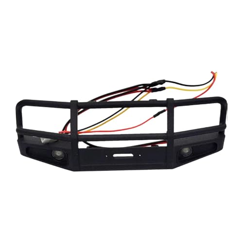 Pare-chocs avant RC Crawler 1/18 avec LED bull bar protection