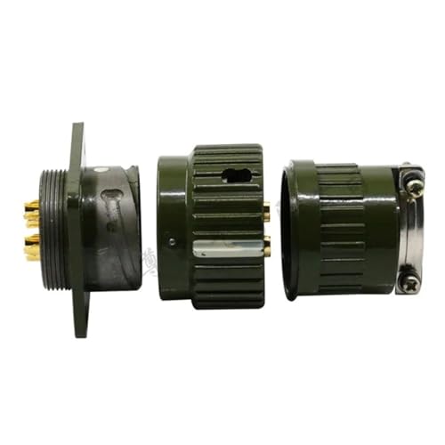 Conector YP28 de 12 pines macho y hembra para cables de aviación multipolo 3