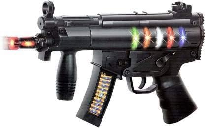 JAPSI Toy Gun for Kids with Light, Sound & Vibration, Army Style ...