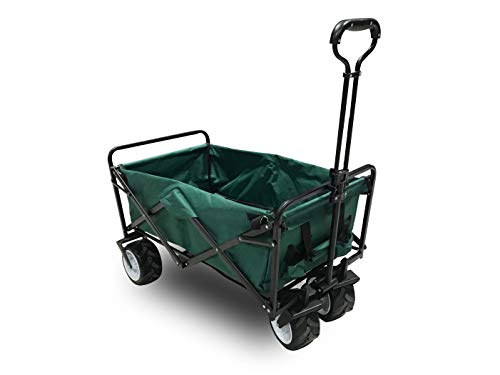 Folding Wagon/Pull along cart - All terrain Wagon, Ideal for using the garden, camping, at the beach, at festivals, etc
