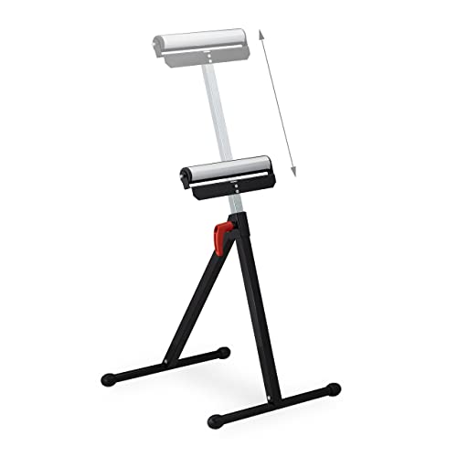 Tréteau de sciage anti mal de dos avec rouleau d'aide à la coupe