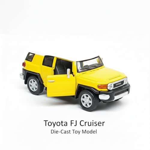 Kinsmart Toyota FJ Cruiser SUV en escala 1:36 miniatura 4