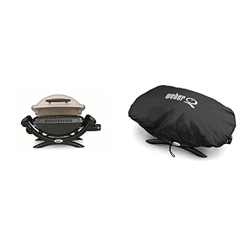 Weber Q1000 Barbecue, Titanium & 7117 emballage de protection