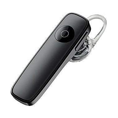 WELROCK P20 V4.0 Wireless Bluetooth Headset Hands-Free Bluetooth Music Ultratight in-Ear Headphones with Hook Best Earphone with Mic in Black Colour for All Android & iOS Devices Blth_13 (Black)