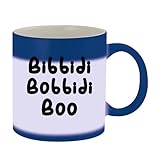 Molandra Products Bibbidi Bobbidi Boo - 11oz Ceramic Color Changing Mug, Blue
