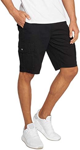 LRG Men's RC Ripstop Cargo Short, Black, 34