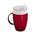 Ornamin Becher mit Trink-Trick, Thermofunktion und Schnabelaufsatz 140 ml rot (Modell 905 + 806) / Thermobecher, Spezial-Trinkhilfe, Schnabelbecher