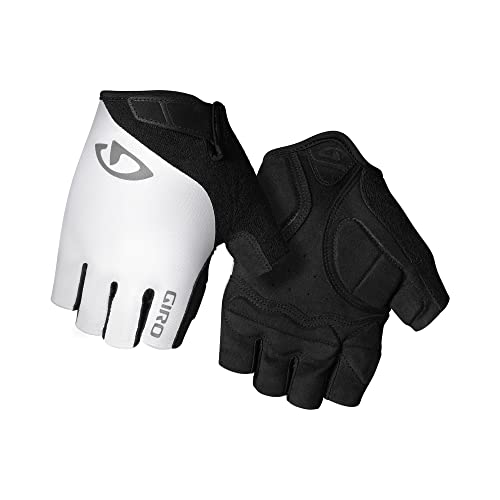 Giro Jag Mens Road Cycling Gloves - White (2022)