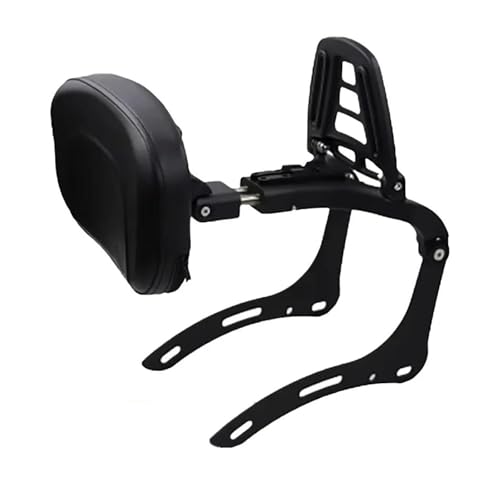 Sissy bar moto Rebel CM500 dossier passager avec porte-bagages amovible noir 1