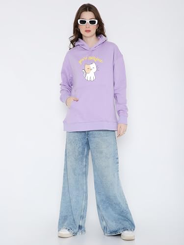 Image of BE SAVAGE Women's Purrfect Hoodie Suitable for Summer & Winter
