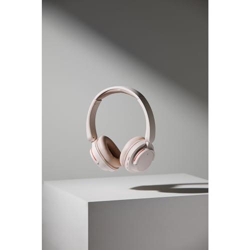Image of Phiaton PPU-BN0300WH01 BonoBeats Lite Bluetooth On-Ear Headphones with Microphone, Digital Hybrid Active Noise Canceling, PPU-BN0300 (Beige)