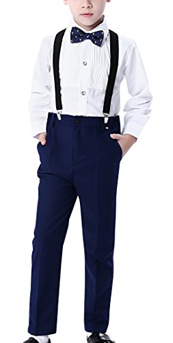 boy suspenders and bow tie outfit
