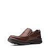 Clarks Men's Bradley Free Loafer, Tan Tumbled Leather, 10 UK #4