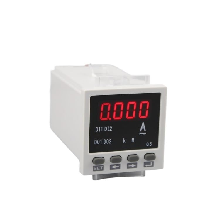 Ampèremètre AC monophasé pour surveiller l'intensité des lignes électriques 220V