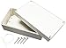 Ivory Color ABS Plastic Electronic Project Box with 4 Screws and Lid, 6.2