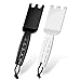 Raweao Grattoir pour Grilles George Foreman, Grattoir de Nettoyage Multifonction pour Grilles de Barbecue(Lot de 2) (Noir + Blanc)