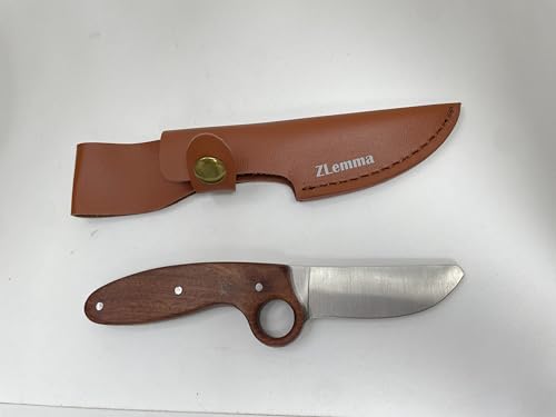 Zlemma Kids Knife Boy Scout Knife With Educational Ring & Sheath & Rounded Tip thumb #7