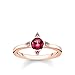 Produktbild Thomas Sabo Damen-Ring Farbige Steine rosé 925 Sterlingsilber roségold vergoldet TR2263-540-10-56