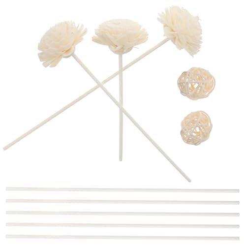 GLEAVI Diffuser Sticks Natural Rattan Sticks for Home Fragrance Intensity for High-end