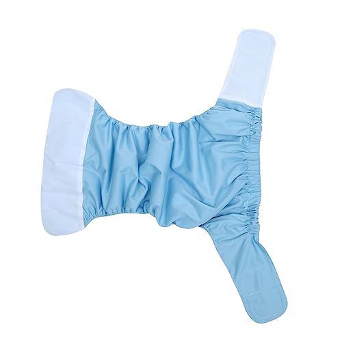 PartyKindom 1 Pieza Pañal Reutilizable Lavable Adultos y Personas Mayores Talla Material Transpirable y Absorbente