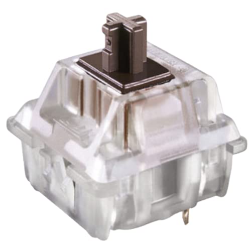 Cherry MX Key Switches for Mechanical Gaming Keyboards | Plate Mounted | MX1AG1NA (Cherry RGB Brown, 10 Pcs)