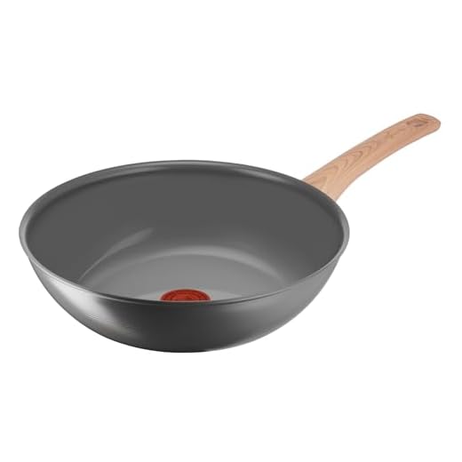 Lagostina Vivissima, Wok Antiaderente 28 cm con Manico Lungo, Rivestimento in Ceramica, Riscaldamento Rapido e Cottura Uniforme, Adatto a Tutte le Fonti di Calore Inclusa Induzione