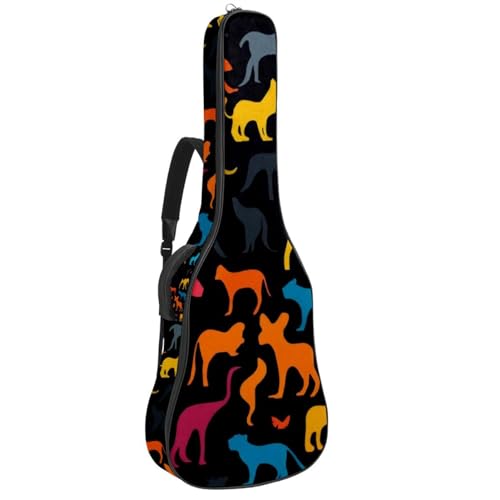 Sac guitare acoustique 106,7 cm antichoc et imperméable pour éviter les rayures et l'humidité
