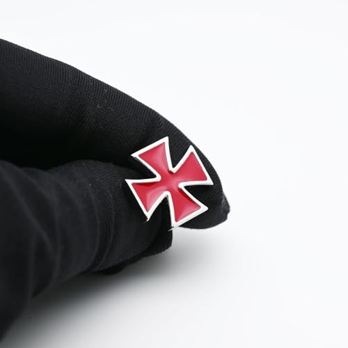 Knights Templar Cross Cuff Links for Men and Women Universal Cufflinks Jewelry for French Shirt Tuxedo In Gift Box Business Wedding Party Anniversary Present2