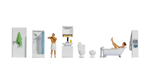 Figurines Salle de Bain NOCH H0 pour meubler l'intérieur de vos maisons miniatures