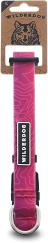 Image of Wilderdog Waterproof Dog Collar - Repels Water & Dirt - Small 11 inch-15 inch - Plum