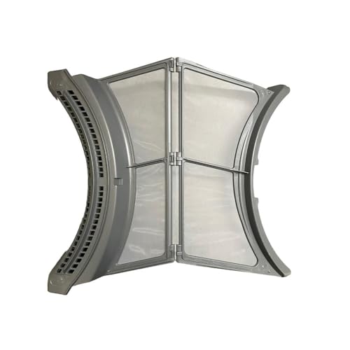 JCSPARES® - Filtro Pelucchi Filacci Per Asciugatrice Nero/Grigio Compatibile Con Whirlpool Ignis Hotpoint