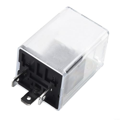 Relé intermitente automotriz de 24 V de 3 pines para circuitos de luz indicadora compatible con tecnologías de bombillas tradicionales y modernas