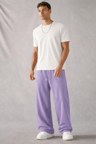 Image of Rockwell Men's Baggy Sweatpants | Cotton Terry Relaxed Fit Joggers for Men | Oversized Streetwear Track Pants | Casual Gym & Everyday Wear| 027