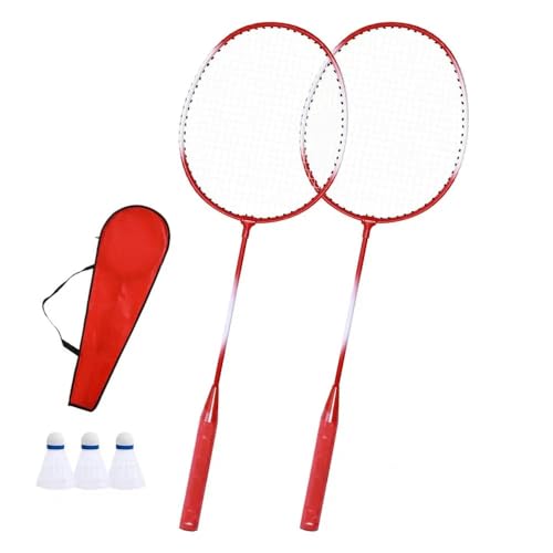 ChenYuNiu Badminton Schläger tragbarer Badminton -Schläger Erwachsener Indoor Badminton Set