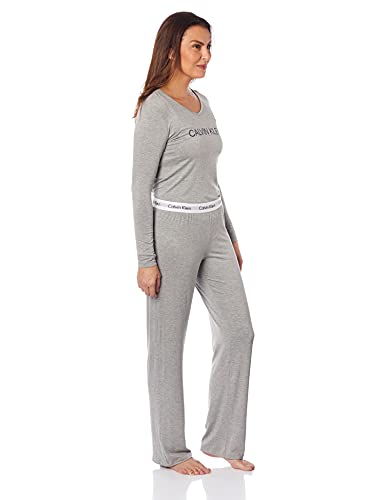 Conjunto de pijama manga curta, Calvin Klein, Feminino, Mescla, M