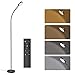 Lampadaire Sur Pied Salon, Protection Des Yeux, 4 Températures de Couleur, col de Cygne Flexible à 360 °, Contrôle Tactile & Télécommande, 6 modes de scénario pour Salon Bureau Chambre