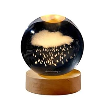 Geekmonkey Love Cloud Crystal Lamp | Love is in The Air (Cloud Crystal Lamp)