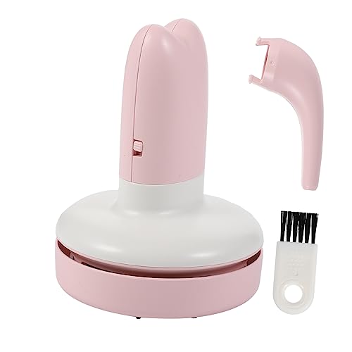 OSALADI Handheld Vacuum Cleaner Handheld Vacuum Cleaner for Desk Collector Dust Desk Table Dust Collector Pink Abs