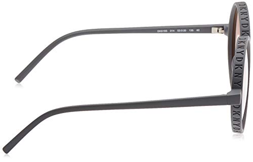 Dkny Women's Dk519S Round Sunglasses, Grey, 53/20/135 #TOP2