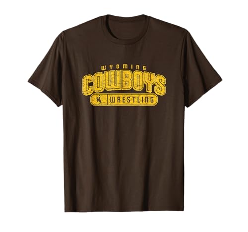 University of Wyoming Wrestling Pill | Wyoming Cowboys T-Shirt