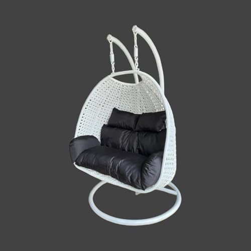 Image of Outdoor Furniture Double Seater Swing, Beautiful Swing with Stand