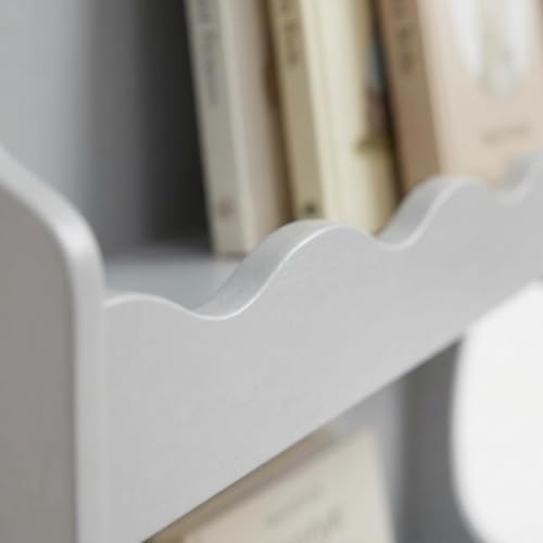 Image of Wood Kids Bookshelf,TranquilGrey