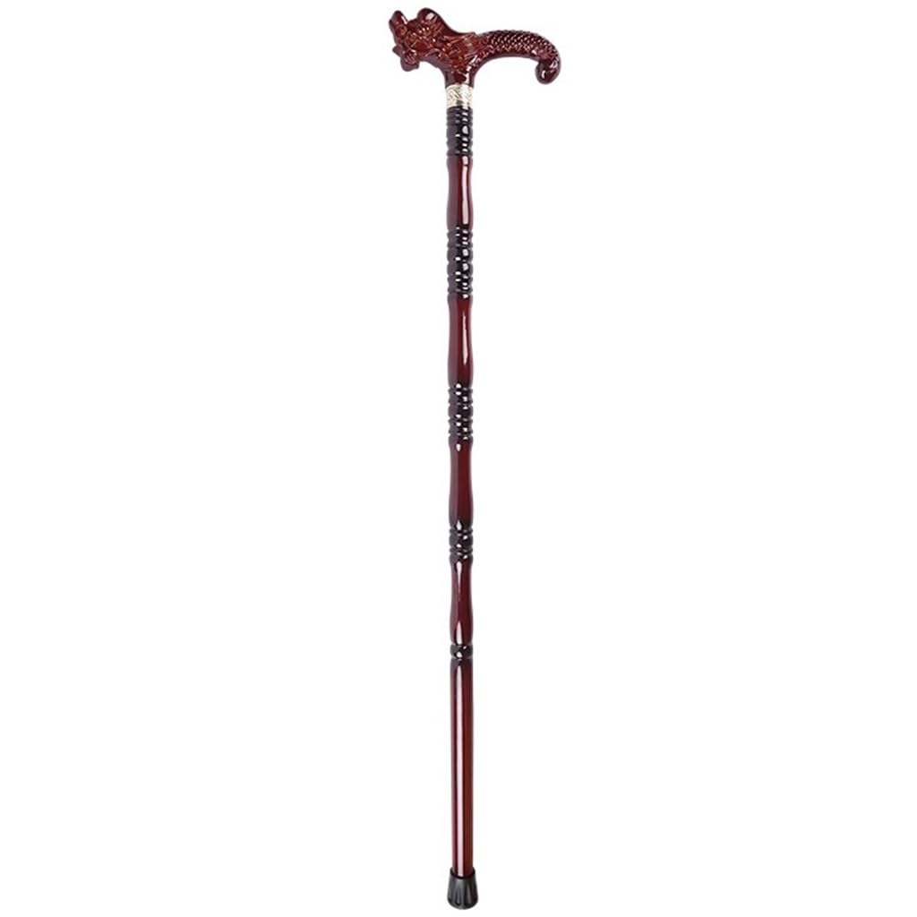 Laska spacerowa z grawerowaną głową smoka dla mężczyzn i kobiet(A,90Cm(Use Height 166 175Cm))