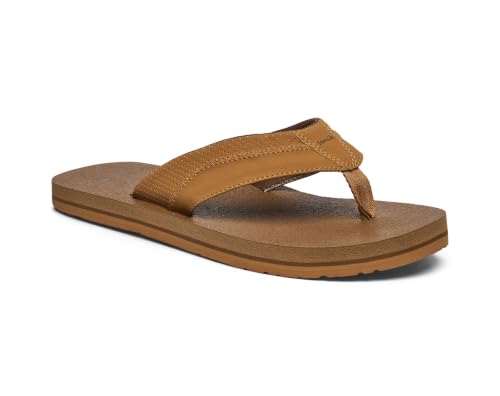Image of Sanuk Beer Cozy IV Mens Flip Flops - Memory Foam Beach Sandals