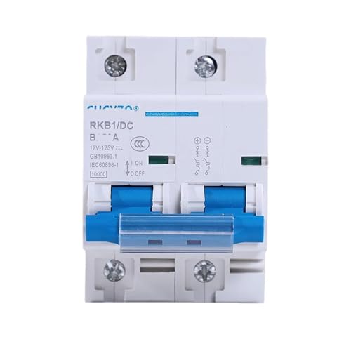 Disjoncteur protection batterie solaire 150A interrupteur 2P circuit continu 24V 48V