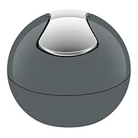 MAJOYLIFE Mini-tafelafvalbak, tafelafvalemmer met deksel, voor woonkamer, slaapkamer, kantoor (stijl 2, groen