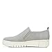 SOUL Naturalizer Womens Turner Platform Zipper Slip On Fashion Sneaker, Stone Smooth, 9 M