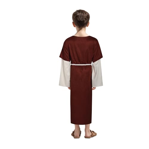 Disfraz de Jesús para niño con túnica bíblica miniatura 2