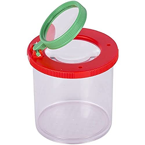 goki Magnifying glass: diameter = 6 cm, height = 7.5 cm, plastic.