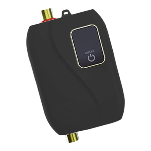Fluxioxtna Calentador Agua Eléctrico Sin Tanque 3500W Sistemas Agua Caliente para Electrodomésticos Calefacción Rápida para Cocina Y Baño
